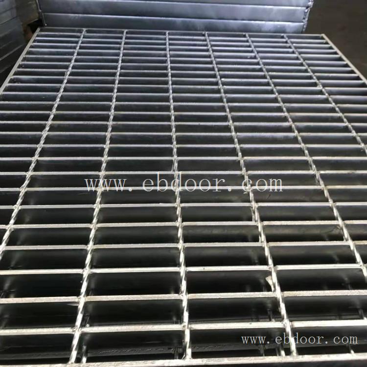 钢格栅平台踏步板 G505/30/100钢格板厂家 电厂钢格栅板 镀锌沟盖