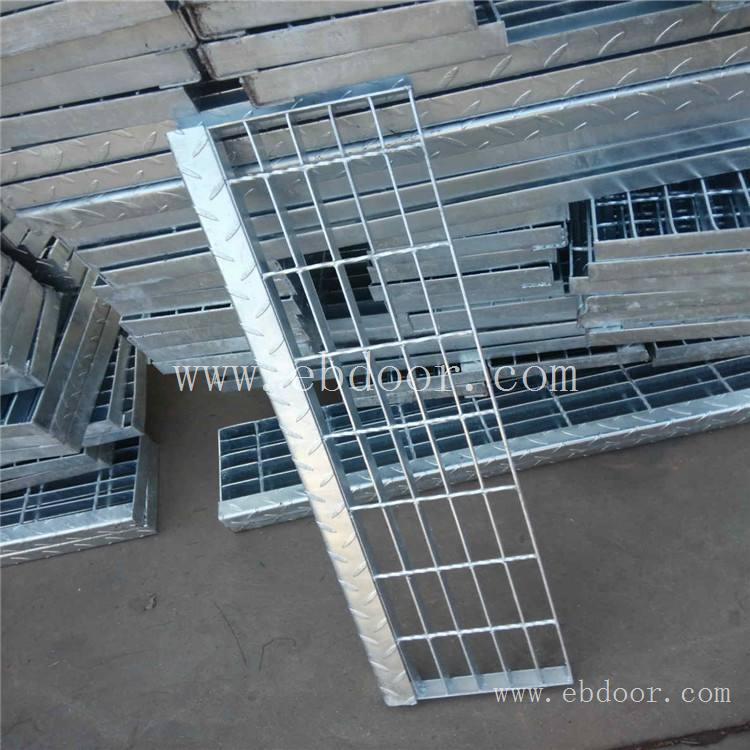 热镀锌钢格板-镀锌踏步板-排水沟盖板-楼梯踏步板-网格栅踏步板价
