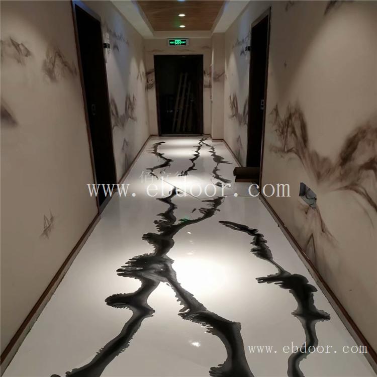 水墨艺术地坪漆 水墨艺术地坪 郫县水墨艺术地坪漆厂家及电话