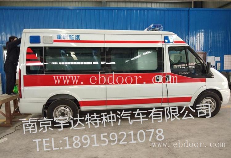 国六国五福特新全顺v362   中轴中顶救护车  全顺负压救护车
