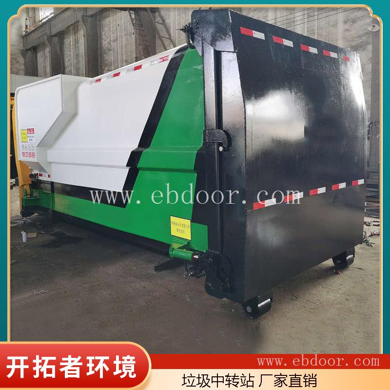 联体式垃圾收集站 校园垃圾站设备 半封闭垃圾转运站设备