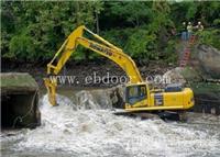 河道清淤挖掘机机械租赁 水上可以用