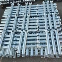 空心铁球焊接栏杆 镀锌球型立柱 钢结构平台围栏 球形栏杆 