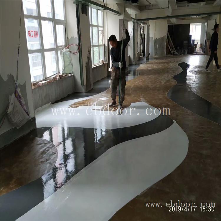 水墨艺术地坪漆 泼墨手工绘画 江西水墨艺术地坪漆型号