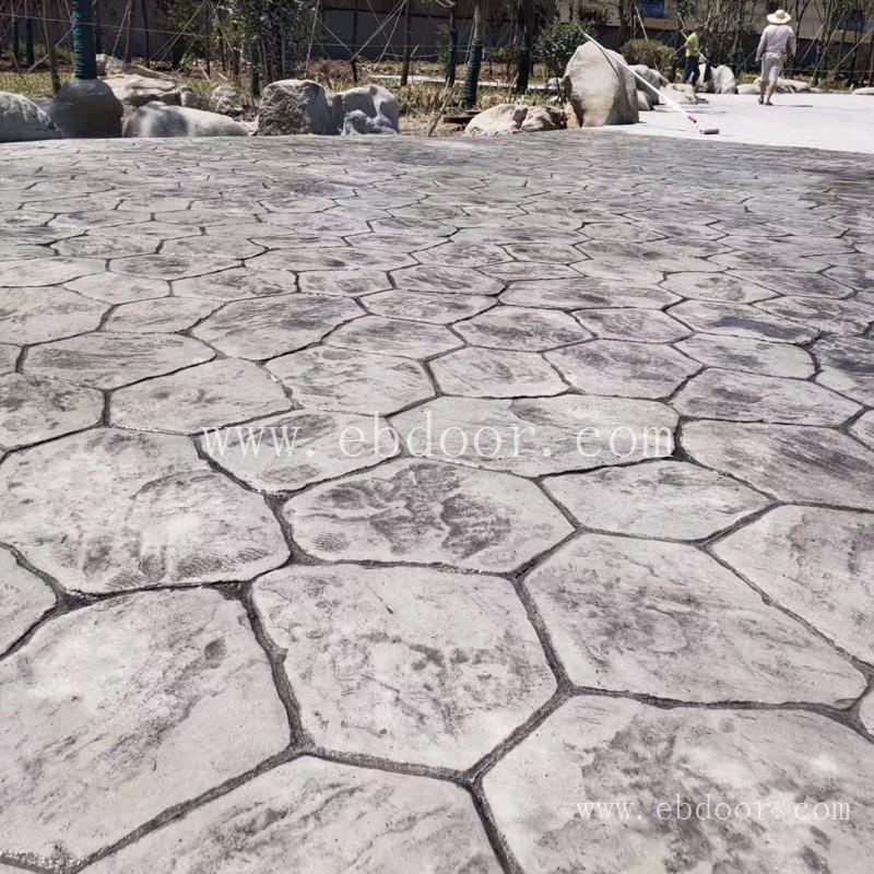 都匀市 水泥压印地坪 水泥压印地坪材料 混凝土压花地坪厂家