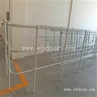 球接立柱栏杆 佛山钢格栅平台带球护栏 三球立柱栏杆 球型立柱