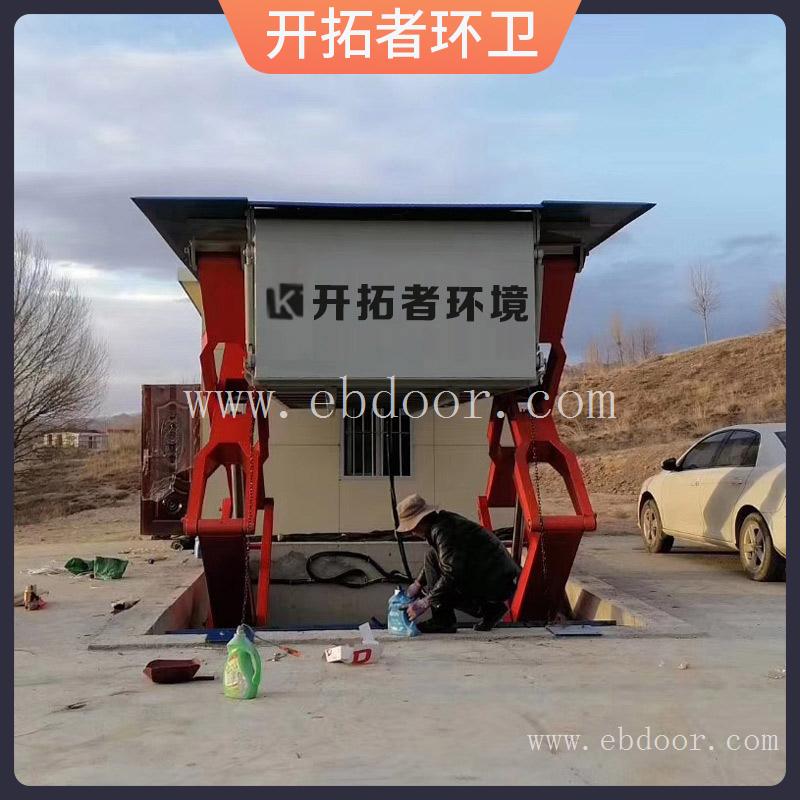 卧式垃圾中转箱 乡级垃圾处理设备 垃圾站设备怎么压缩