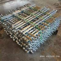 热镀锌球型立柱 开平钢梯四球立柱扶手栏杆 有铁球的栏杆价格