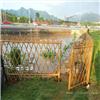 不锈钢竹节护栏厂家 绿色竹节护栏报价 扬州景观绿化园艺护栏网