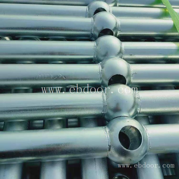 球接栏杆厂家 广西钢梯扶手栏杆安装方式 球形立柱栏杆材质q235