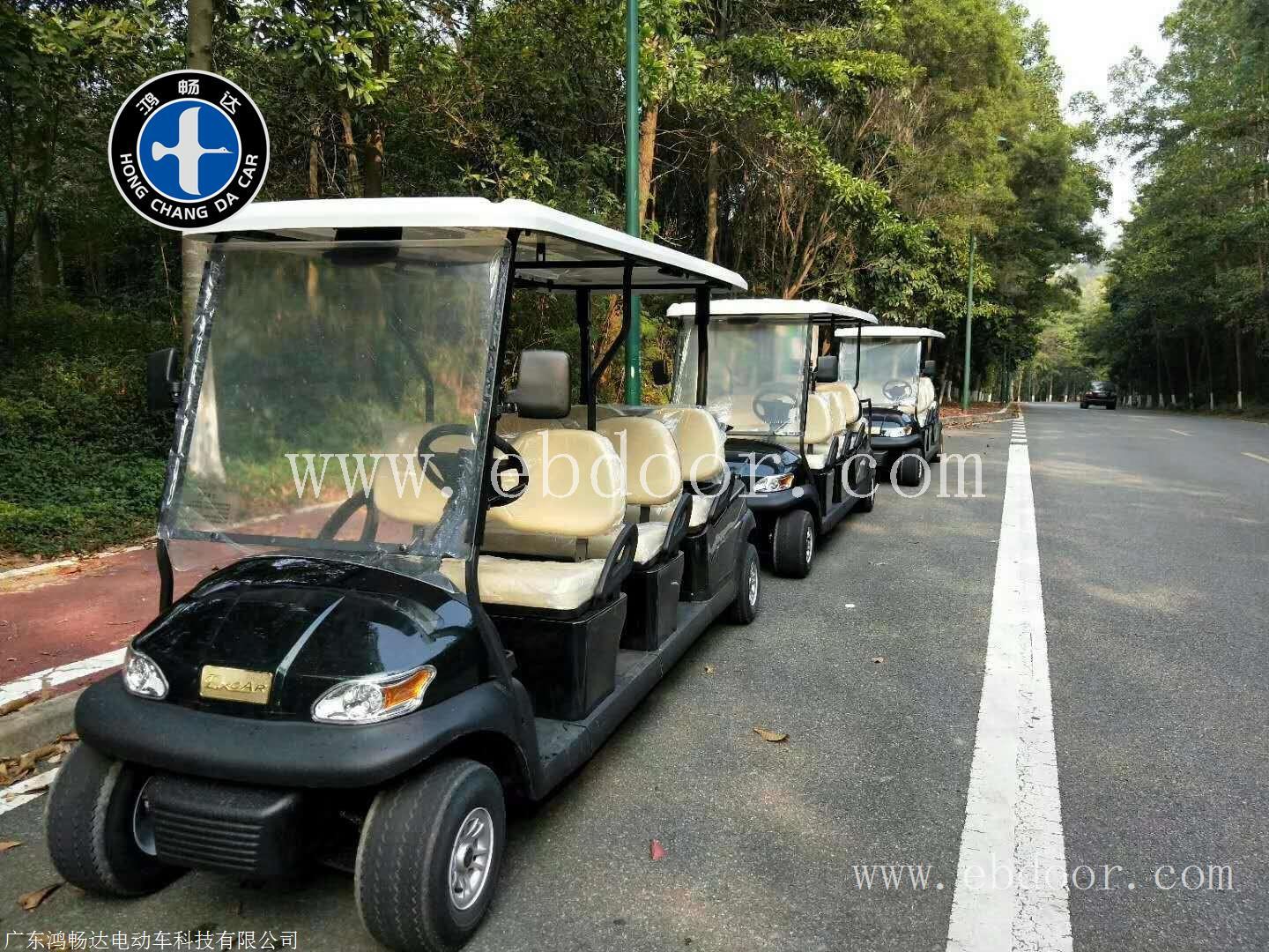 广东鸿畅达 高尔夫球车  电动高尔夫球车 酒店电动接待车