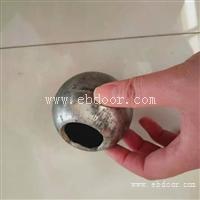 可焊接可打孔球 66mm直径空心铁球 球型立柱 楼梯扶手栏杆 空心球