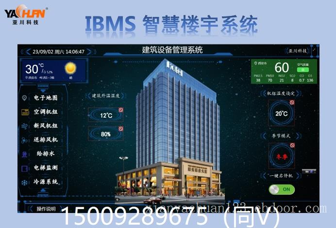 档案馆室内环境监测管理系统楼宇自控系统 动环监控系统软件 机房管理 安防监测