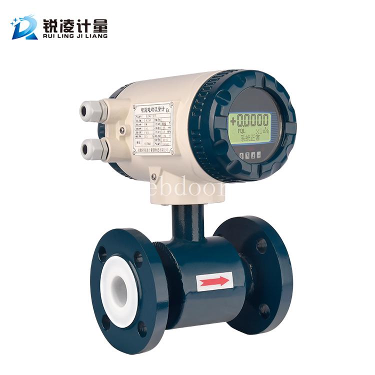 锐凌不满管电磁流量计 分体式电磁流量计ldg 管段式电磁流量计