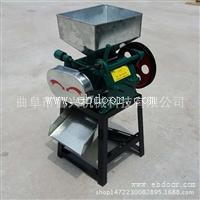小型玉米燕麦压片机 新型电动对辊式豆扁机 各种型号杂粮挤扁机