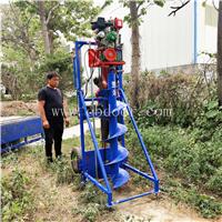 电杆钻孔机钻岩石洞轻快好用  山区打电杆洞神器