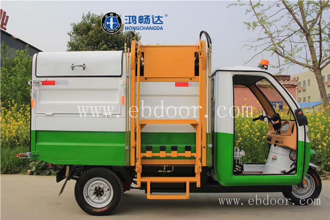 电动翻桶保洁车 厨余垃圾清运车安全放心
