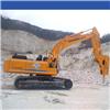矿山开采用大型挖掘机 破碎锤保养方法潍坊龙工50吨钩机