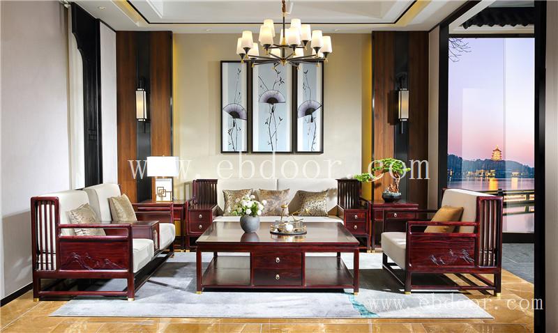 西安血檀沙发图片及价格新中式风格