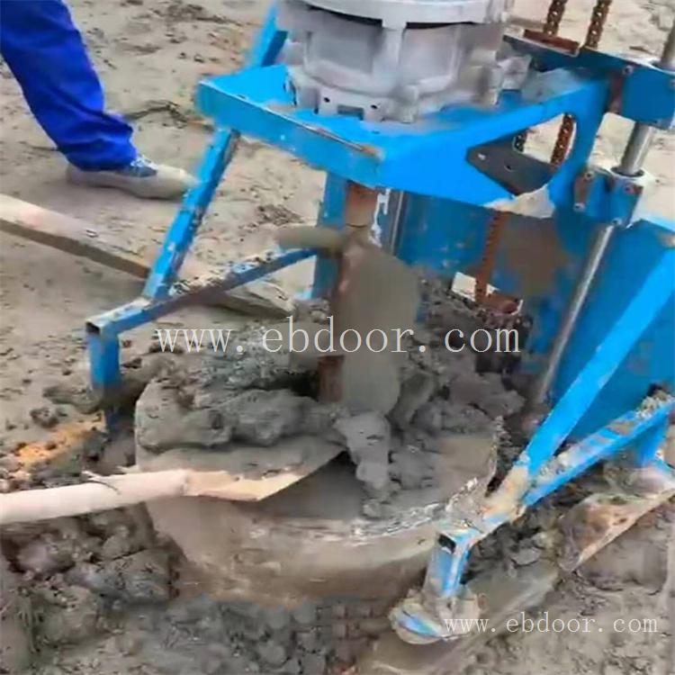鑫农XN-900管桩掏土机移动式清桩设备