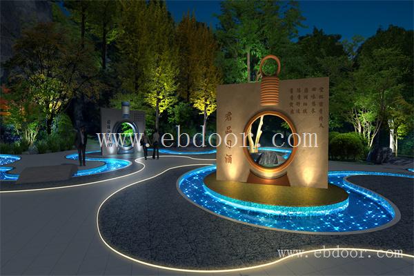 四川公园照明设计公司_成都楼宇亮化设计_成都景观照明工程设计