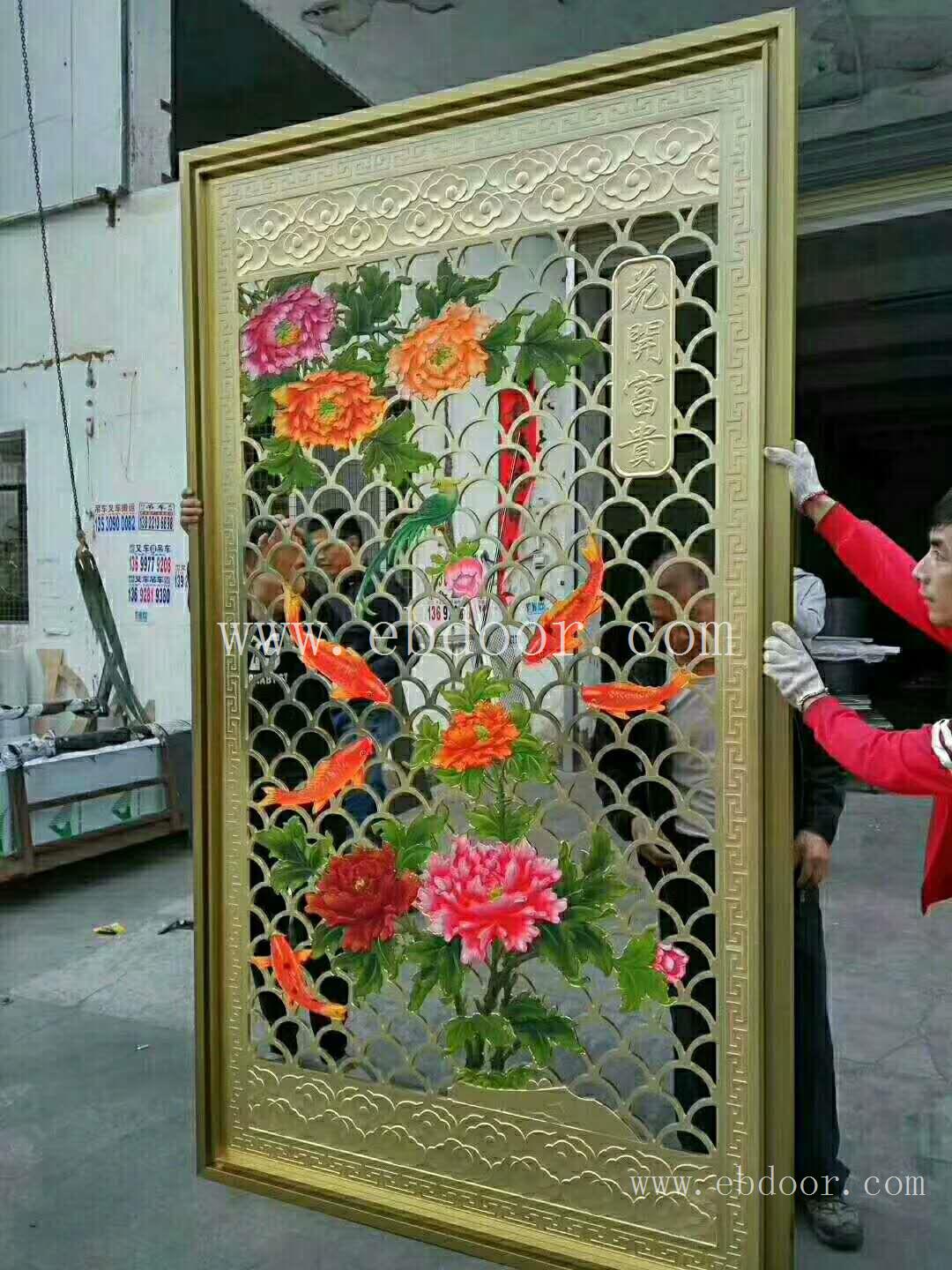 彩绘屏风铝单板系列