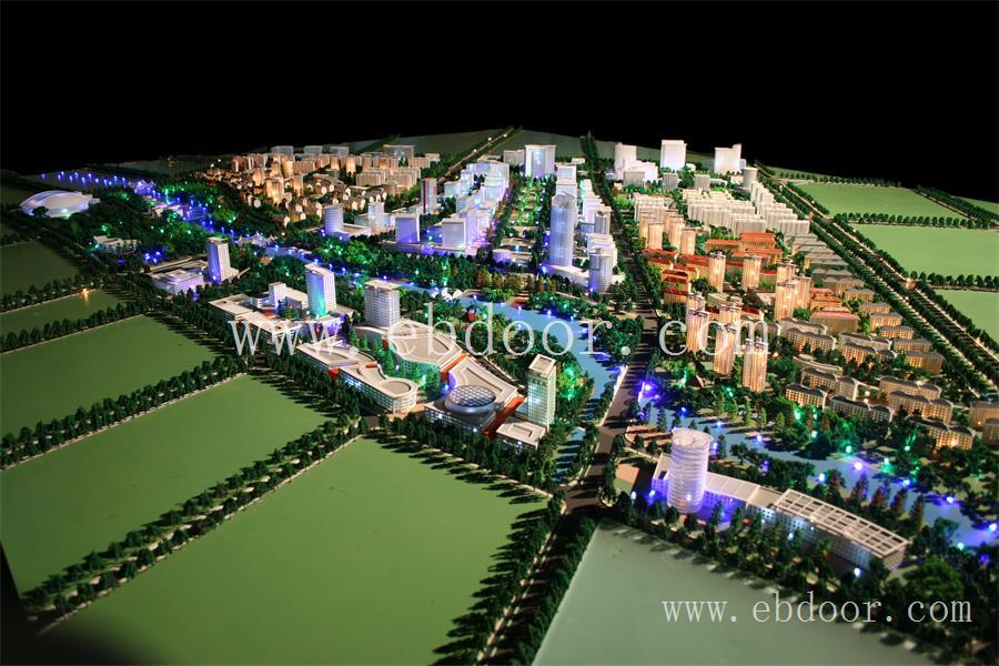 城市规划模型——太仓新港城中心3
