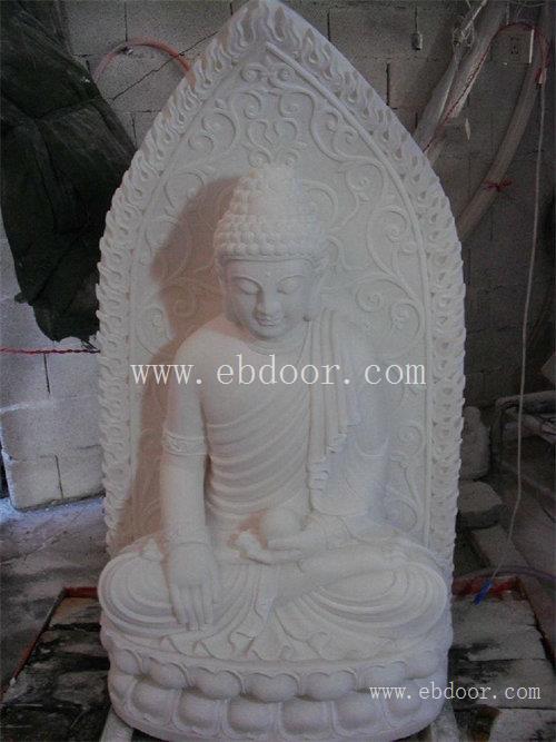 乐山汉白玉佛像雕刻_乐山汉白玉佛像定制_乐山汉白玉佛像加工厂