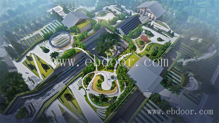 渭南别墅景观设计_咸阳森林酒店设计_渭南工厂建筑设计