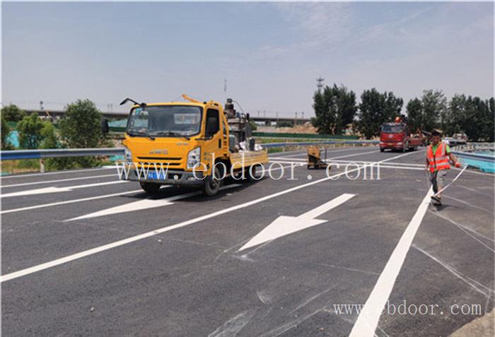 河南道路划线,小区停车位标线施工,道路划线厂家