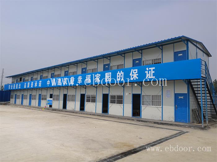 开封单层K式板房施工