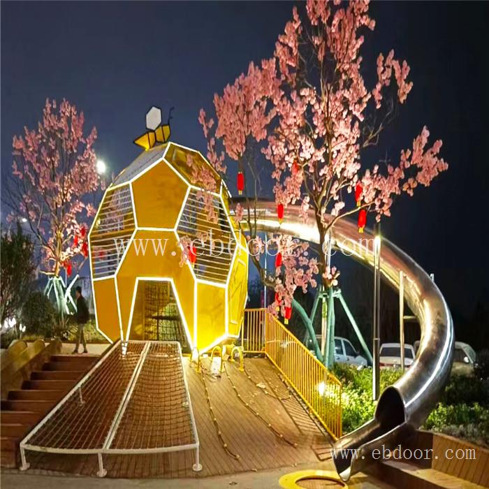 四川大型不锈钢滑梯工程