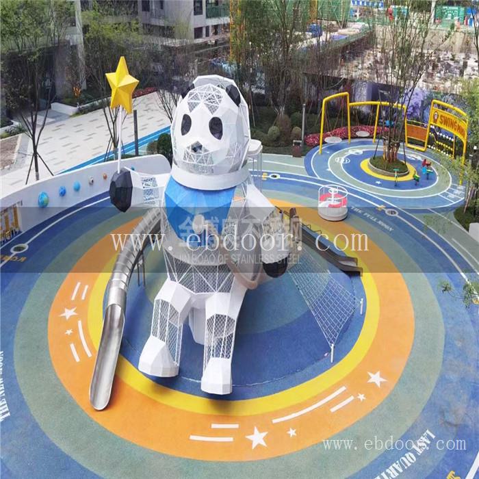 云南广场不锈钢滑梯厂家