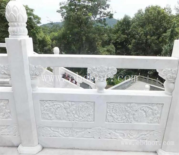 重庆寺庙汉白玉栏杆加工