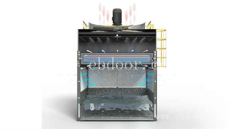 深圳横流闭式冷却塔设计