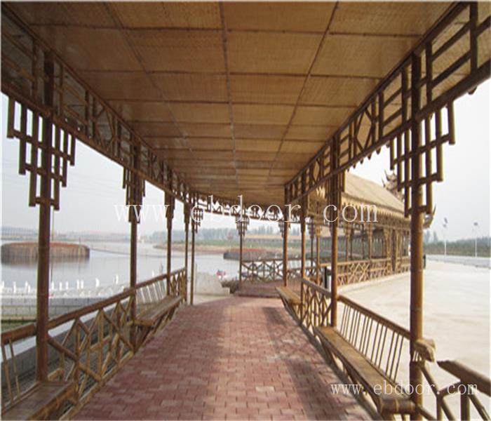 绵阳户外竹长廊搭建