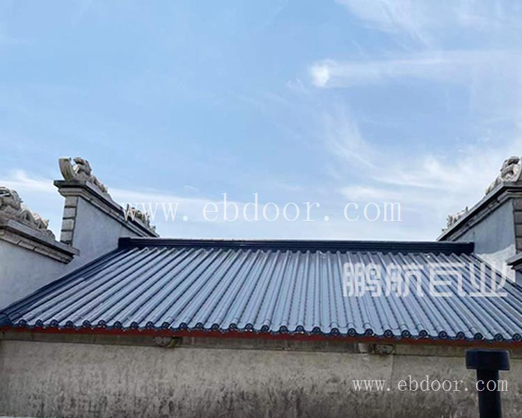 山西铝合金小青瓦安装