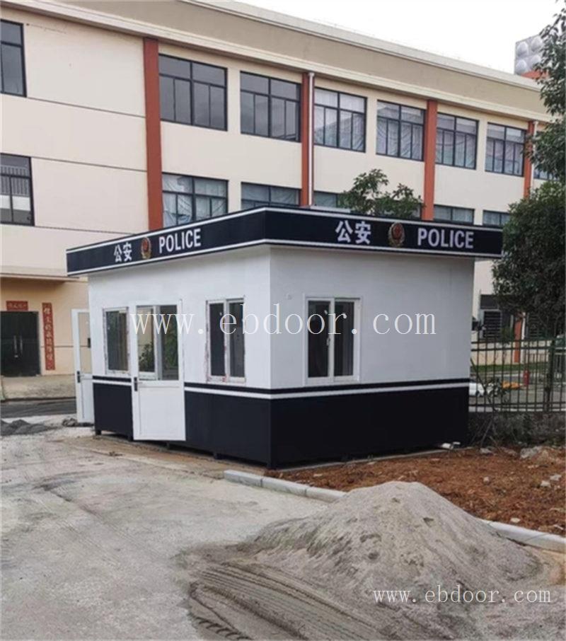 宝鸡氟碳喷漆岗亭施工