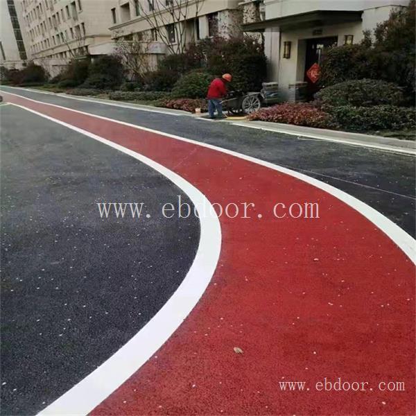 兰州彩色防滑陶瓷路面价格