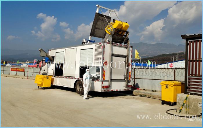 西藏五十铃医疗垃圾消毒车对接