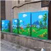 学校3d外墙绘壁画幼儿园墙绘文化墙立体道路纯手绘3d墙体彩绘