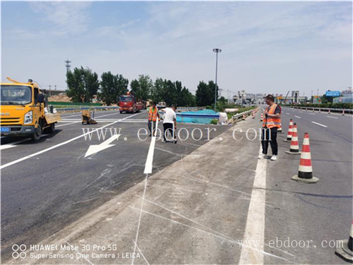 郑州热熔道路划线施工