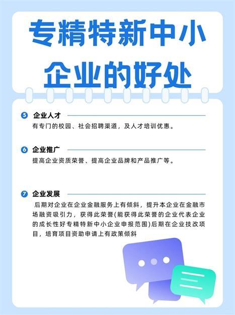 专精特新中小企业认定