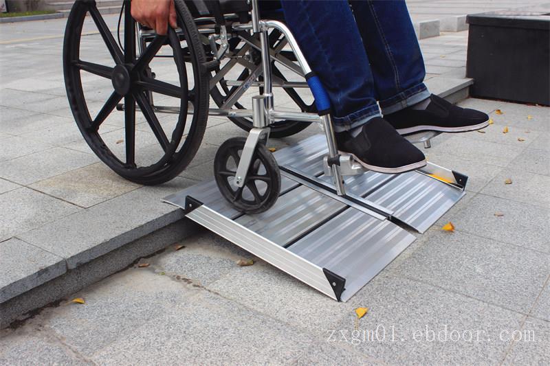 智行无障碍XPB-BJ铝合金残疾人轮椅斜坡板