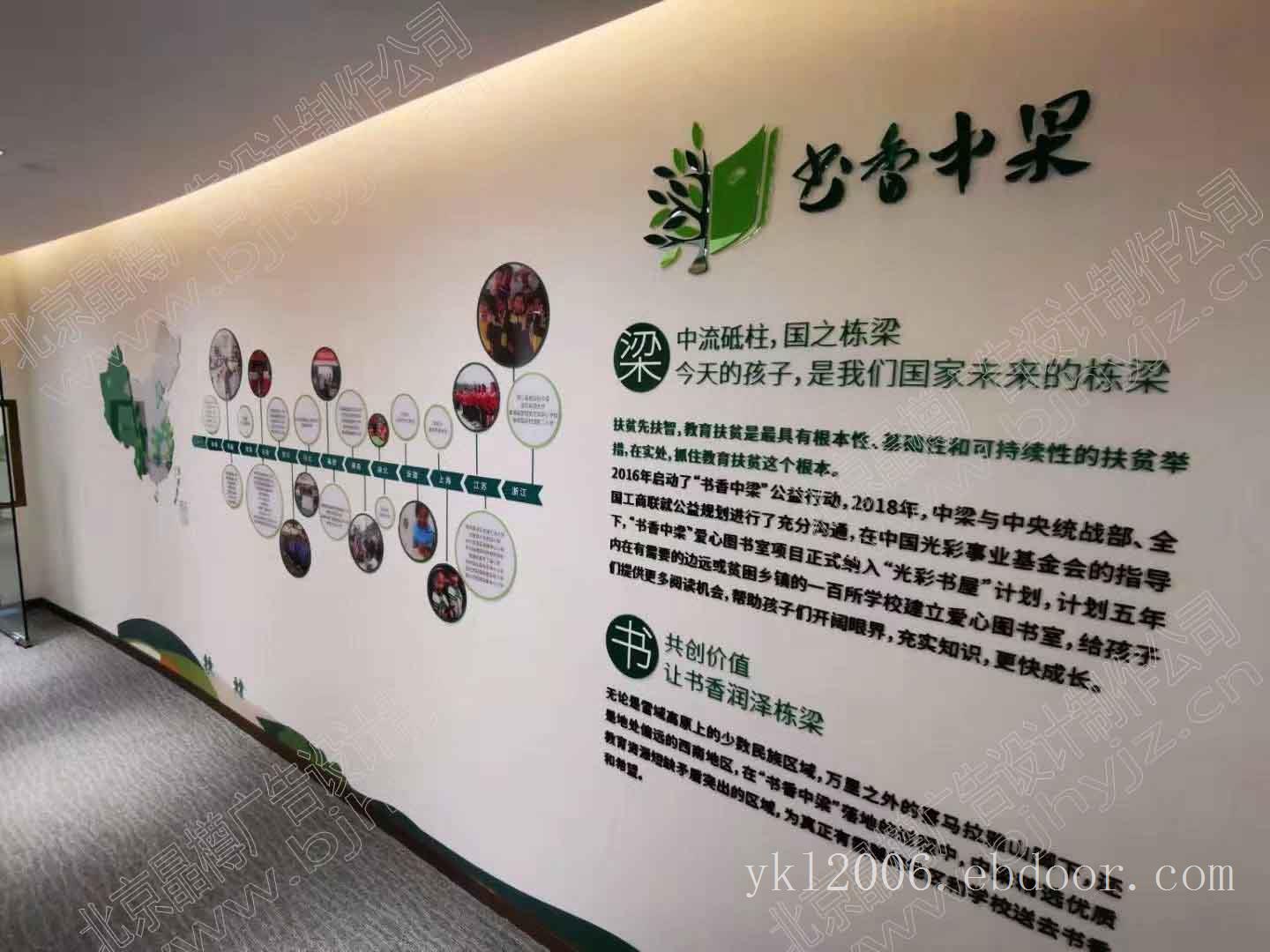 北京文化墙设计制作安装公司