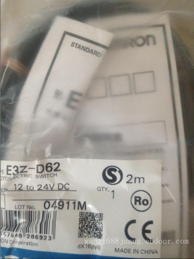 欧姆龙传感器E3Z-T62 E3Z-T82 E3Z-D62