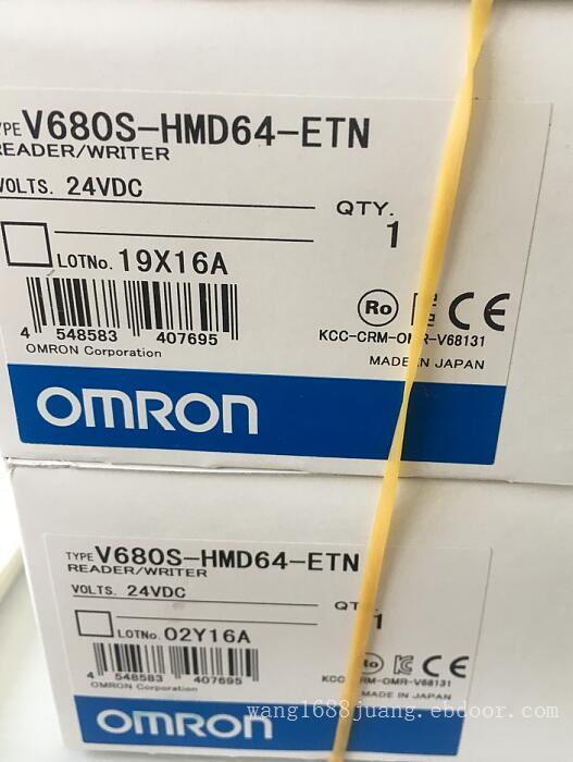 欧姆龙传感器V680s-HMD63-ETN V680S-HMD63-EIP V680S-HMD64-ETN