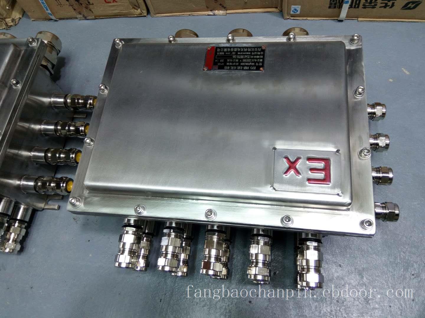 不锈钢防爆控制箱可作为照明、动力电机控制用途