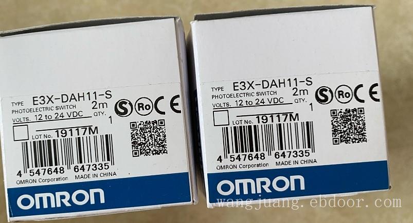 欧姆龙光纤放大器E3X-DAH11-S