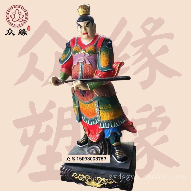 木雕八大金刚菩萨佛像 金刚力士树脂玻璃钢金刚手菩萨雕像